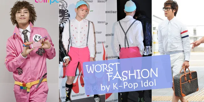 7 Fashion Terburuk Yang Pernah Dipakai Idol K-Pop Cowok