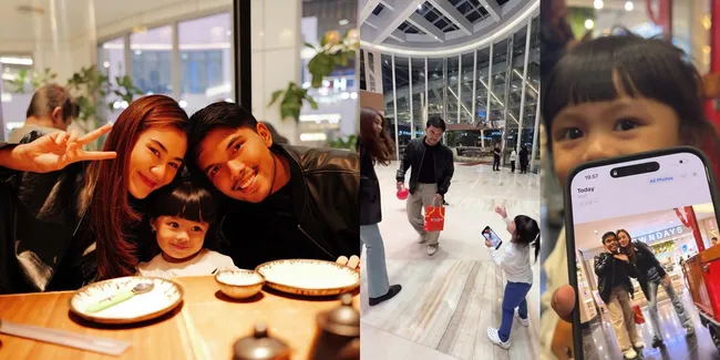 Momen Ameena Jadi Fotografer Thariq Halilintar dan Aaliyah Massaid, Arahkan Gaya Juga