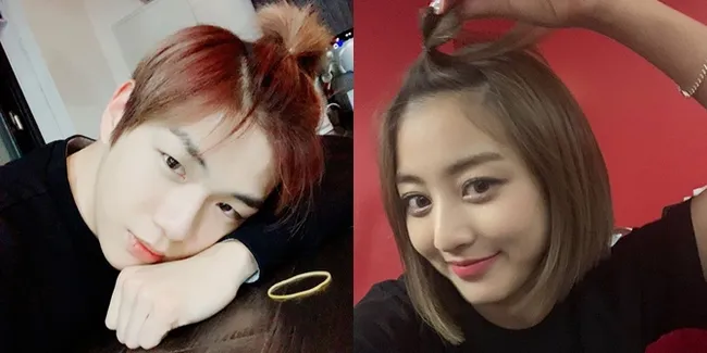 7 Postingan Mirip Jihyo TWICE & Kang Daniel, Rambut Apel - Peluk Kucing