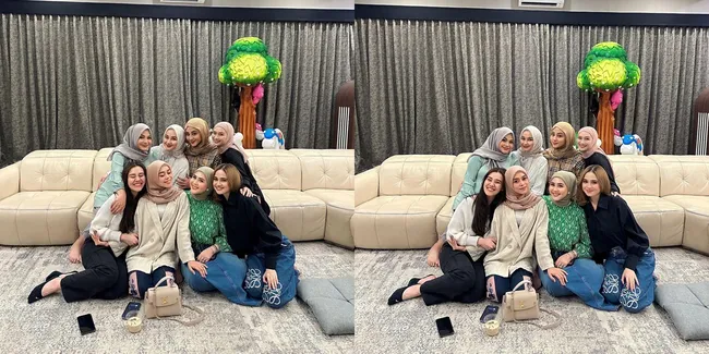 7 Potret Aaliyah Massaid Bareng Geng Mamayu, Ada Aurel Hermansyah sampai Lesti - Jadi Anggota Baru?