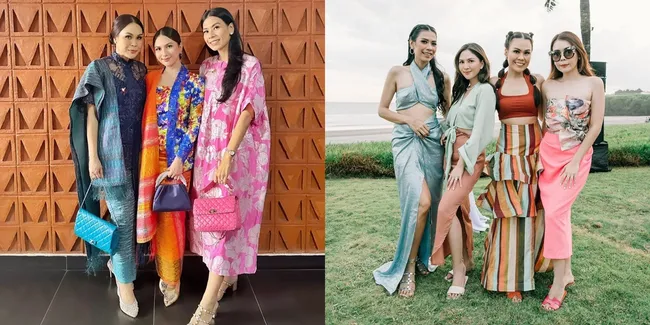 7 Potret Akrab dan Hangat Jessica Mila Bareng Ipar, Cantik Semua