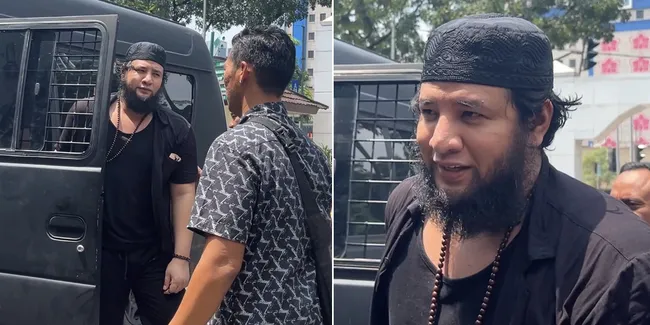 7 Potret Ammar Zoni Muncul dengan Tubuh Lebih Berisi Hingga Jenggot Panjang Saat Diserahkan ke Kejaksaan