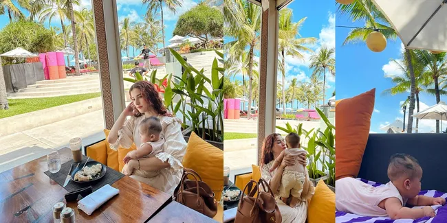 7 Potret Anak Kedua Tasya Farasya yang Wajahnya Juga Disembunyikan, Salfok Gemoy Banget