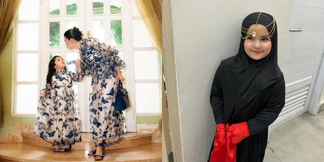 7 Potret Anak Tasya Farasya yang Paras Cantiknya Bikin Salfok, Gemas Pakai Headpiece Arabian Saat Wisuda