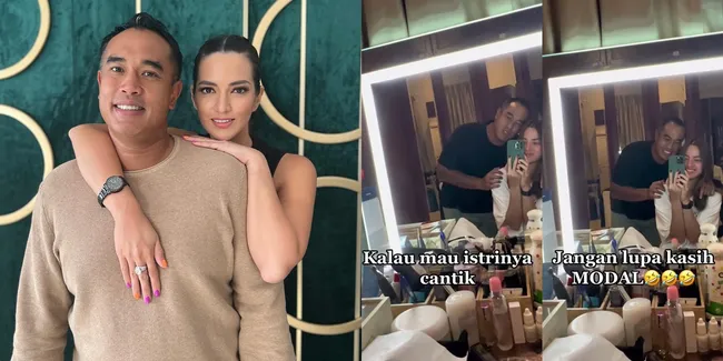 7 Potret Ardi Bakrie Suami Nia Ramadhani yang Ternyata Humoris Juga, Bikin Pantun Tentang Istri Cantik Harus Dimodalin