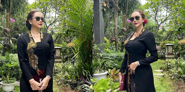 7 Potret Aura Kasih Kenakan Kebaya, Tampil Stunning - Anggun bak Ningrat