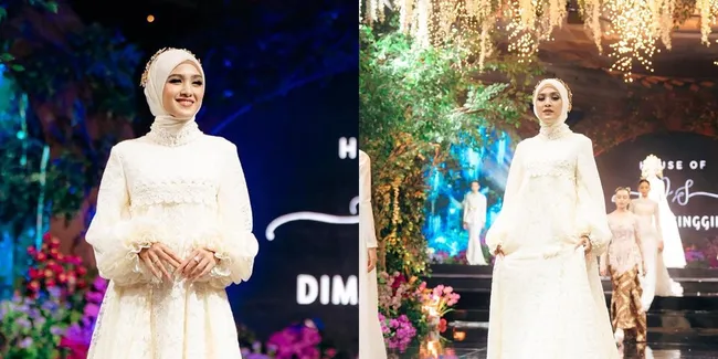 7 Potret Cut Syifa Jadi Model Fashion Show, Cantik Banget Saat Catwalk