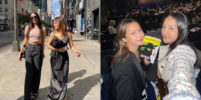 7 Potret Kebersamaan Pevita Pearce dan Anya Geraldine di Amerika, Netizen Gercep Komen: Alhamdulillah Ayang Pada Akur