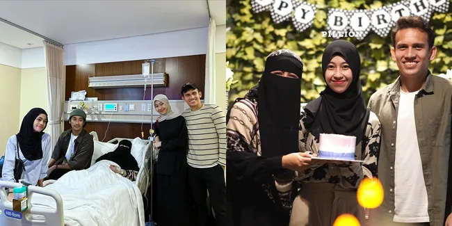 7 Potret Kedekatan Egy Maulana Vikri dengan Umi Pipik, Jenguk sang Mertua yang Sakit