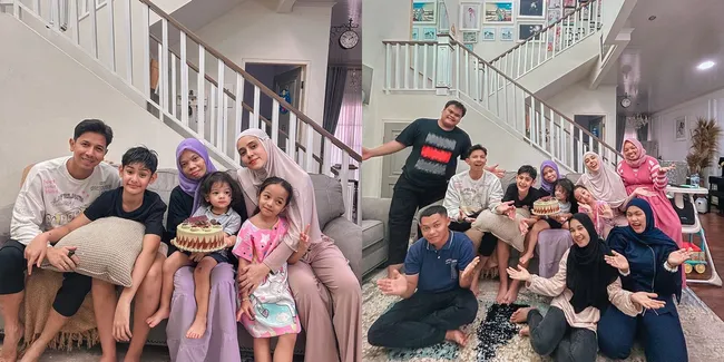 7 Potret Kedekatan Fairuz A Rafiq dengan Pengasuh sang Anak, Sweet Rayakan Ulang Tahunnya