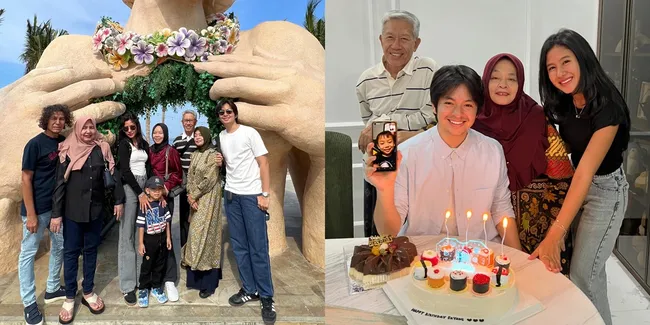 7 Potret Kedekatan Shenina Cinnamon dengan Orang Tua Angga Yunanda, Satu Keluarga Sudah Akrab