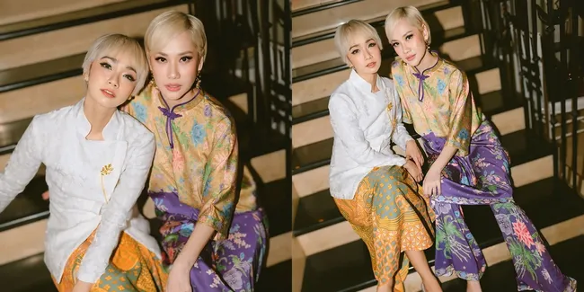 7 Potret Kompak BCL dan Intan Ayu, Penampilan Rambut Blonde Pixie yang Kompak Sukses Curi Perhatian