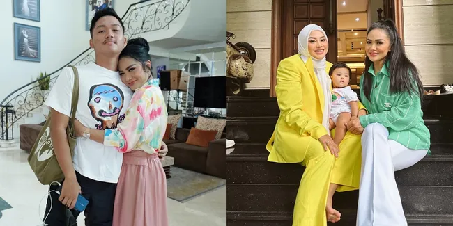 7 Potret Krisdayanti Main ke Istana Cinere, Harmonis dengan Keluarga Anang dan Ashanty - Reaksi Arsya Hermansyah Minta Salim Disorot