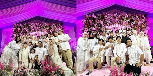 7 Potret Penampilan Keluarga Besar Atta dan Aurel di Akikah Anak Kedua, 3 Nenek Tampil Cantik - Amora Lemos Bikin Salfok
