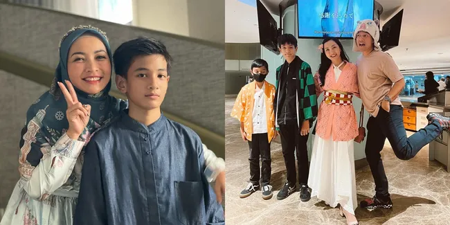 7 Potret Regas Anak Hesti Purwadinata yang Jarang Tersorot, Berparas Ganteng - Bareng Mama Bak Kakak Adik