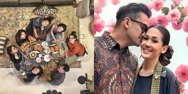 7 Potret Rumah Tangga Tora Sudiro &#38; Mieke Amalia yang Sudah 14 Tahun, Adem Ayem Bareng 5 Anak Cewek yang Good Looking