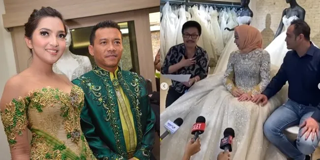 Mewah! Begini Potret Seleb Saat Fitting Baju Pernikahan, Venna Melinda dan Ferry Irawan Jadi Sorotan