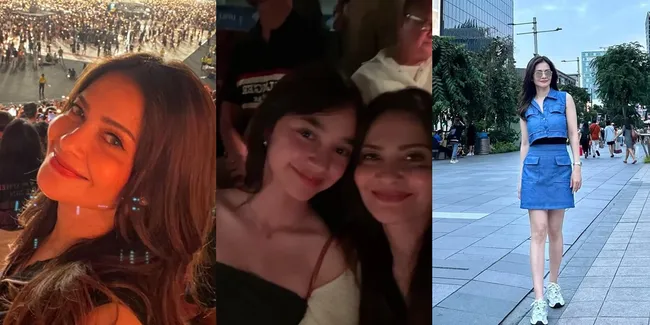 7 Potret Serunya Cut Tary Nonton Konser, Bikin Salfok Paras Cantiknya Gak Pudar di Usia 46 Tahun