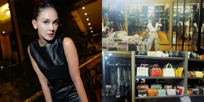 7 Potret Terbaru Walk In Closet Rumah Luna Maya yang Mewah, bak Toko Fashion Lengkap dengan Beragam Koleksi Branded
