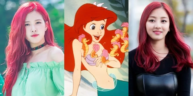8 K-Pop Idol Berambut Merah Ini Cocok Perankan Ariel 'LITTLE MERMAID'