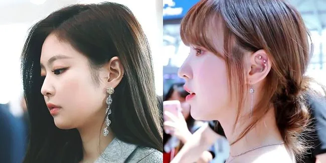 8 K-Pop Idol Cantik Ini Makin Kece Dengan Tindik Kuping Unik, Siapa Saja?