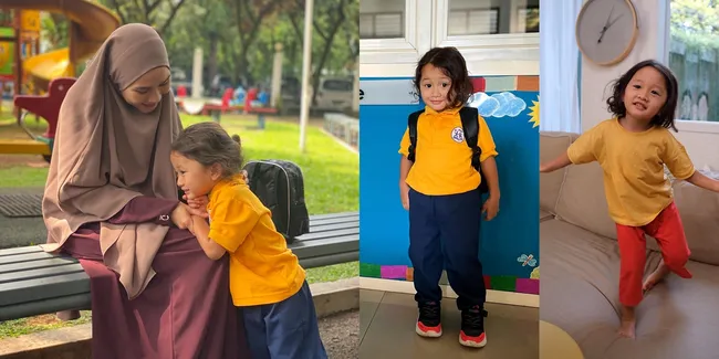 8 Potret Bhaj Kama Bungsu Zaskia Adya Mecca yang Sudah Mulai Sekolah di Usia 3 Tahun, Disebut Berbakat Stand Up Comedy