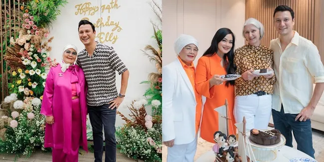 8 Potret Kedekatan Christian Sugiono dan Ibu Mertua, Sempat Tak Dapatkan Restu - Kini Rayakan Ultah Meriah