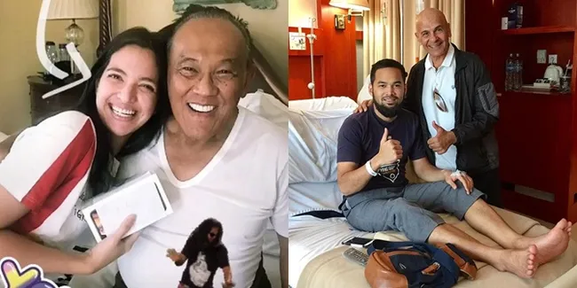 8 Potret Kedekatan Para Selebriti Dengan Mertua, Liburan - Rayakan Momen Ultah