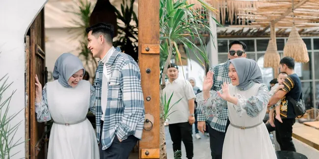 8 Potret Nabila LIDA dan Ilyas Bachtiar Gelar Jumpa Fans Bilyas Lovers
