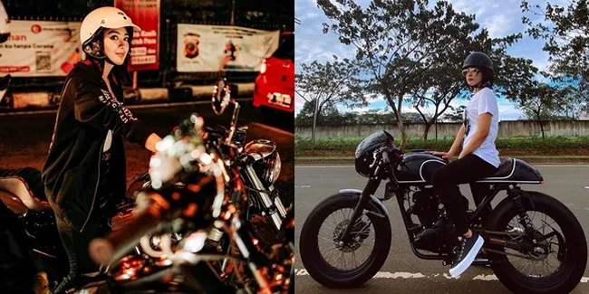 9 Potret Adu Cantik Wika Salim dan Selvi Kitty Saat Naik Moge, Kalian Pilih Mana?