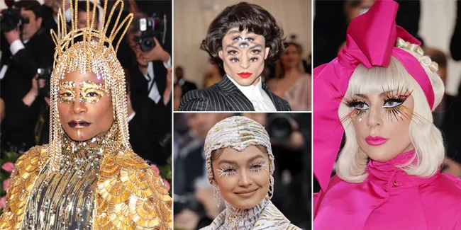 9 Artis dengan Makeup &#38; Gaya Rambut Terunik di Met Gala 2019