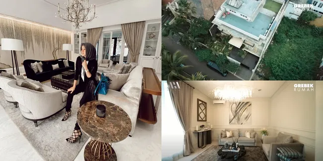 9 Potret Mewah Rumah Olla Ramlan, Homey dengan Dekorasi Sendiri - Terpampang Karya Sejak Awal Karir