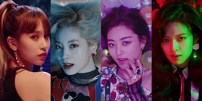 9 Potret Pesona Cantik & Glamor Para Member TWICE Dalam MV 'Fancy'