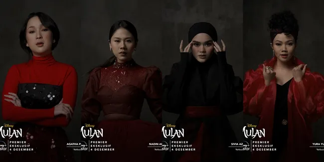 Agatha Pricilla, Sivia Azizah, Yura Yunita dan Nadin Amizah Dipercaya Recycle Soundtrack 'MULAN'