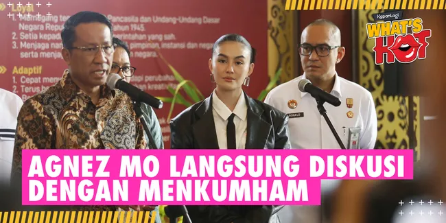 Agnez Mo Akhirnya Muncul Setelah Kasus Dengan Ari Bias, Penuhi Undangan Menkumham Untuk Diskusi
