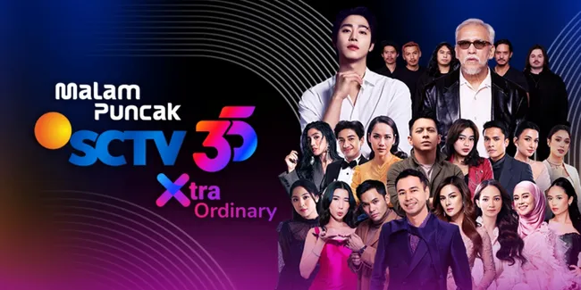 Ahn Hyo Seop Meriahkan Malam Puncak HUT SCTV 35 Xtraordinary, Bareng Artis Top Tanah Air
