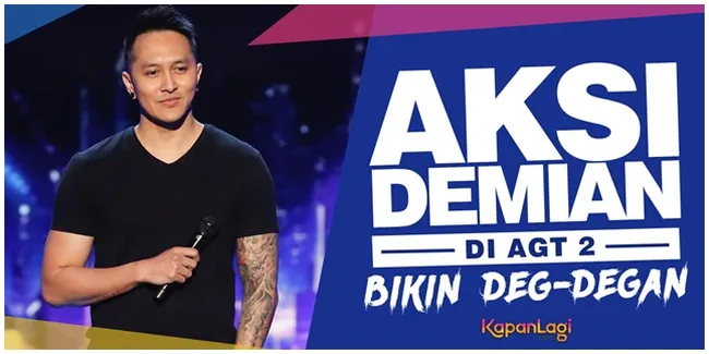 Aksi Kedua Demian di America's Got Talent Kembali Pukau Juri