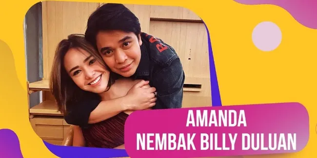 Amanda Manopo Akui Dirinya Lebih Dulu Ungkap Perasaan ke Billy Syahputra