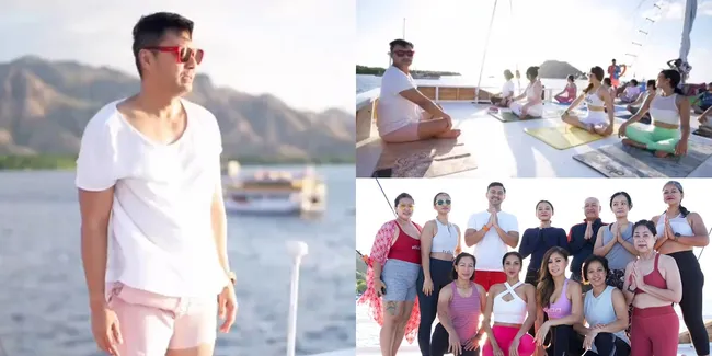 Awet Muda di Usia 47 Tahun, Begini 7 Potret Anjasmara Jadi Instruktur Yoga