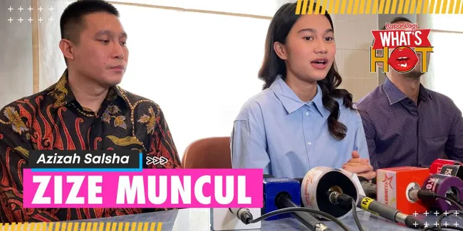 Azizah Salsha Muncul Di Hadapan Publik & Maafkan 2 Orang Pembuat Konten Hoaks Yang Cemarkan Namanya