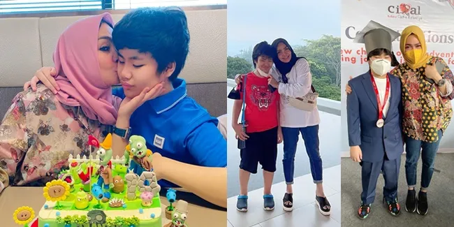 Bak Ibu Anak Kandung, 8 Potret Kedekatan Rieta Amilia dan Gavrel Putra Angkatnya yang Selama Ini Jarang Tersorot