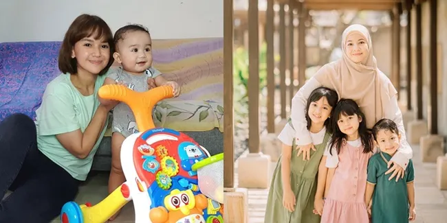 Saking Awet Mudanya - Disebut Baby Face, Ini 7 Potret Seleb Saat Momong Anak bak Tante dan Keponakan