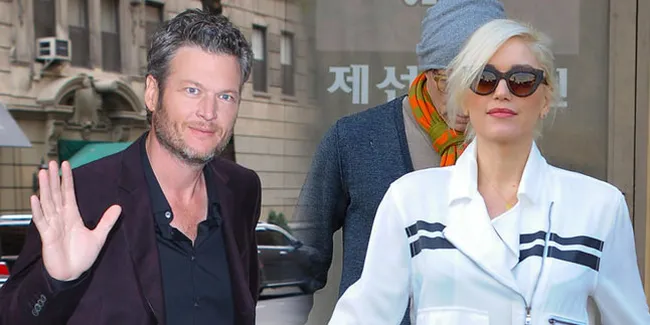 Bak Suami Istri, Blake Shelton Gigit Lembut Gwen Stefani