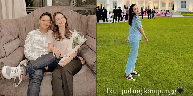 Bak Sudah Jadi Mantu, Ini 7 Potret Sarah Menzel Pacar Azriel Hermansyah yang Ikut Mudik ke Jember