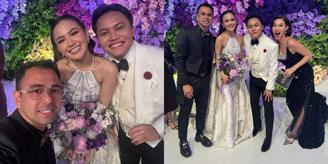 Baru Balik dari Afrika, 7 Potret Raffi Ahmad Tepati Janji Jadi MC di Nikahan Rizky Febian dan Mahalini Secara Gratis
