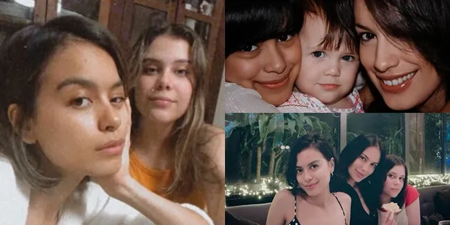 Beda Ayah - Sama-sama Cantik, Ini 8 Potret Kedekatan Eva Celia dan Manuella Anak Kedua Sophia Latjuba