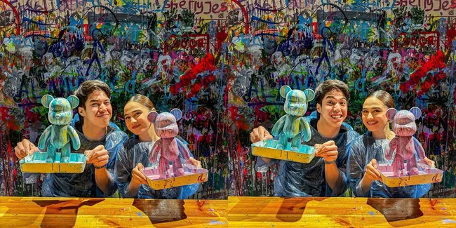 Beda dari yang Lain, 7 Potret El Rumi dan Syifa Hadju Lakukan Art Date