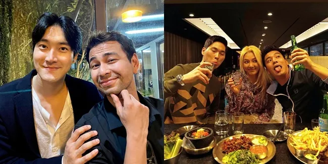 Meski Beda Negara 7 Seleb Indonesia Ini Akrab dengan Artis Korea, Raffi Ahmad dan Choi Siwon - Boy William dan Hyoyeon SNSD