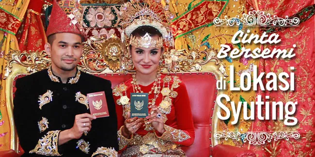 Berawal Dari Satu Sinetron, Cinta Tumbuh Hingga Pelaminan