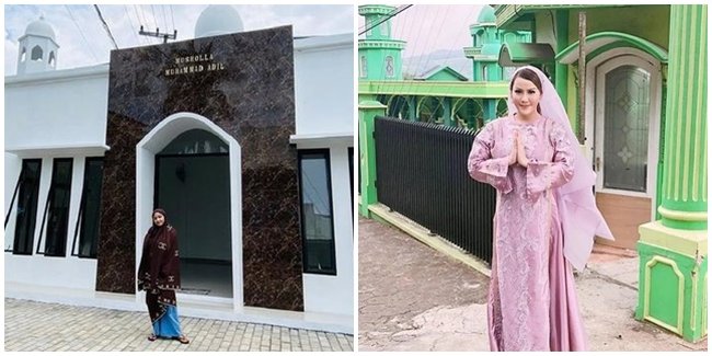 Berdesain Unik & Elegan, 4 Selebriti Wanita Ini Membangun Masjid yang Nyaman Banget Buat Beribadah